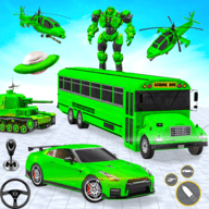 陆军校车机器人汽车（Army School Bus Robot Car Game） 2 安卓版