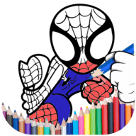 蜘蛛超级英雄着色(SpiderBoy Coloring) 2.01