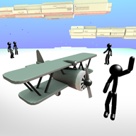 火柴人飞机驾驶（Stickman Airplane） v1.04 安卓版