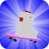 方块鸡滑板游戏 1.3.0 安卓版