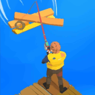 木筏钓鱼记游戏 1.0.0 安卓版